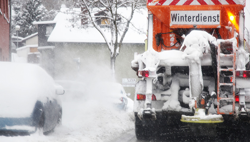 Herausforderungen des kommunalen Winterdienst