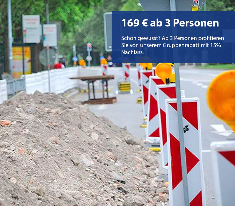 RSA Schulung: Baustellensicherung an Straßen nach MVAS 99 (1-tägig)