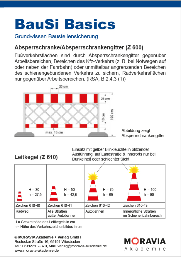 Ausschnitt der BauSi Faltkarte