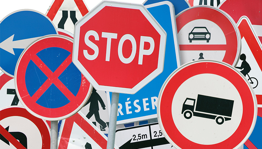 Neue StVO ist in Kraft getreten Verkehrsschilder