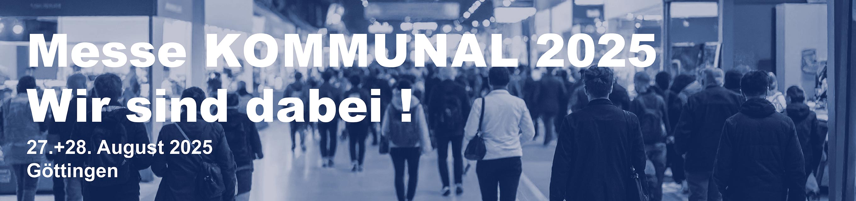 Die MORAVIA Akademie wird auf der Messe KOMMUNAL in Göttingen sein