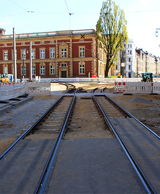 Baustellenabsicherungen im Schienenbereich