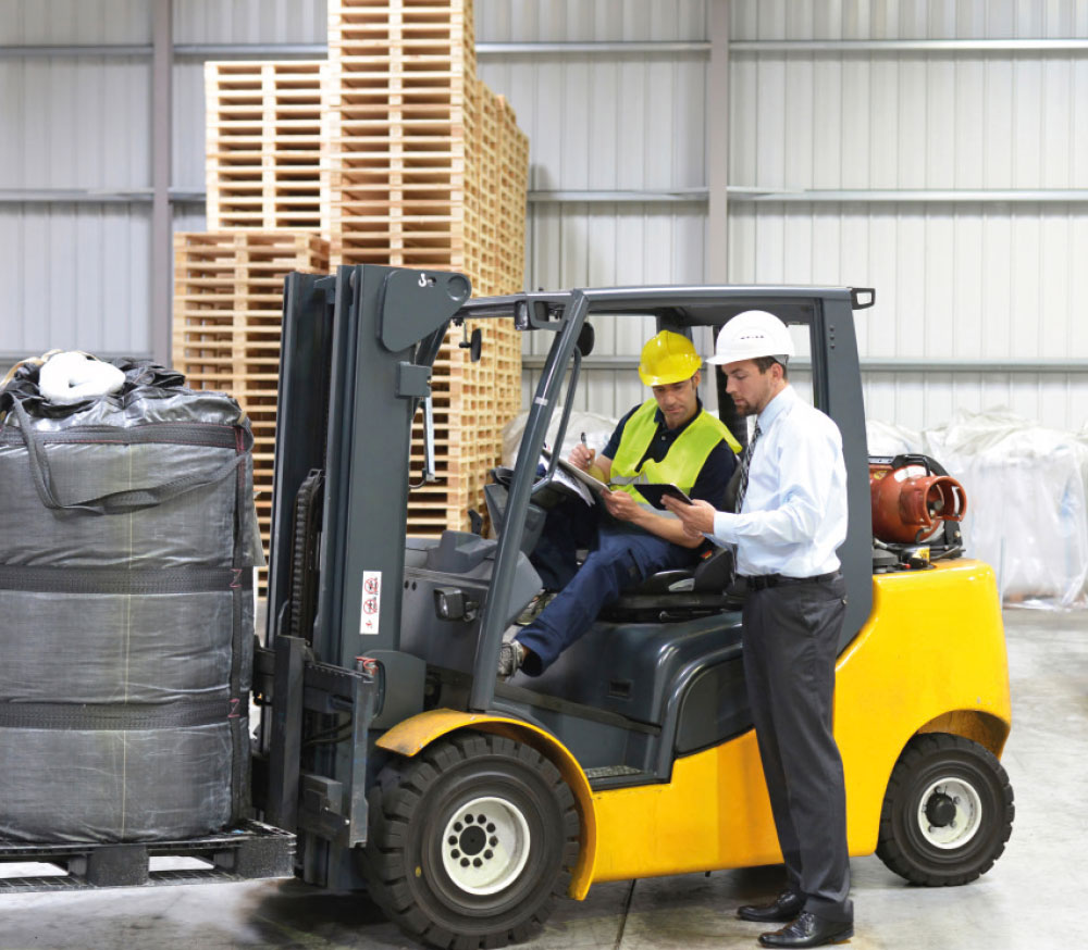 Unterweisung für Bediener von Flurförderzeugen Unterweisung für Bediener von Flurförderzeugen