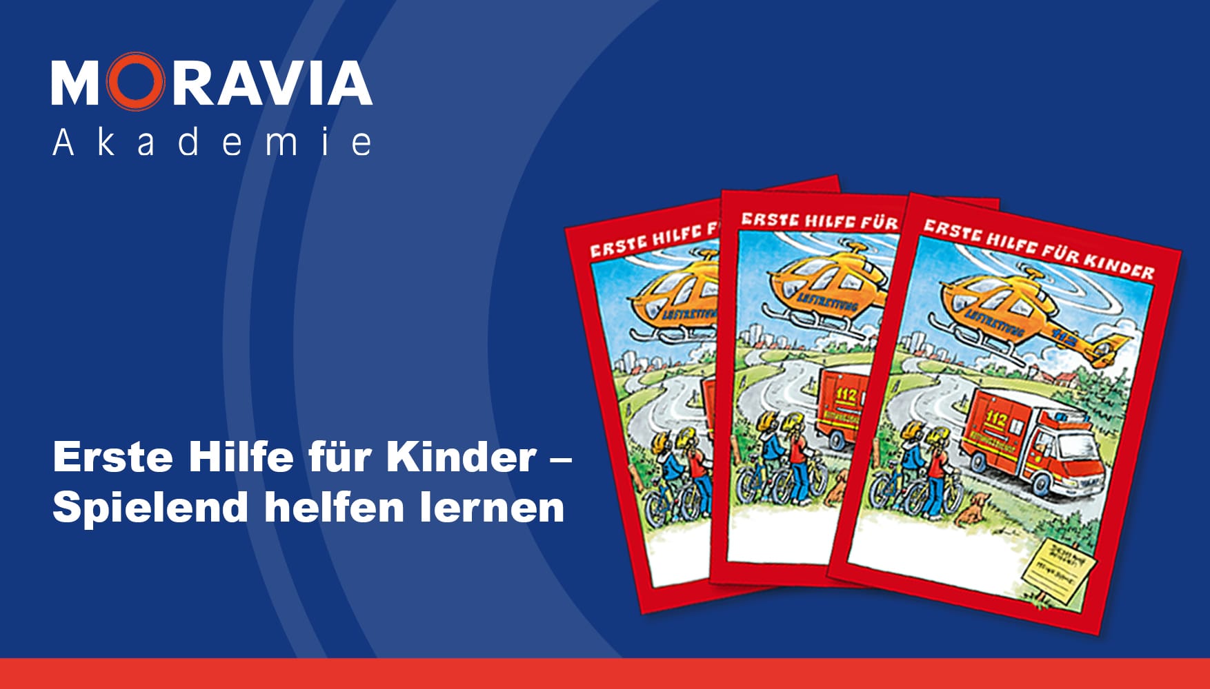 Drei Ausgaben des Buches Erste Hilfe für Kinder.