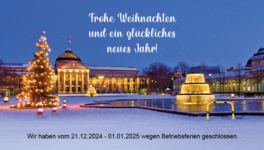 MORAVIA Akademie Aktuell: Unser Selbstlernkurs im Angebot Wiesbaden Kurhaus in weihnachtlichem Ambiente mit Elementen der MORAVIA Gruppe