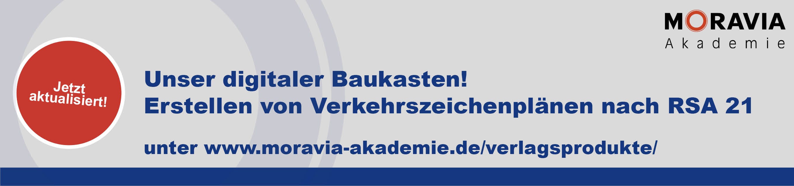Digitaler Baukasten für Baustellensicherung und RSA 21 Verkehrszeichenpläne Jetzt aktualisiert, digitaler Baukasten zur Erstellung von Verkehrszeichenplänen nach RSA 21